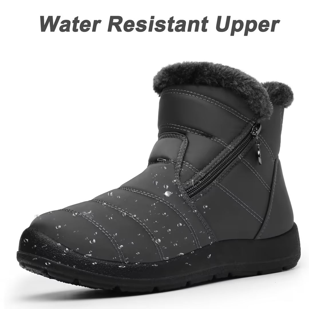 Botas de Nieve Impermeables para Mujer – Negras