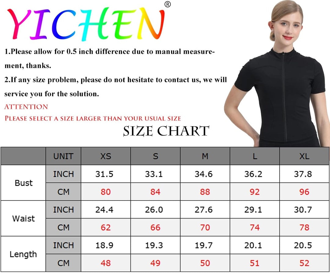 Chaqueta deportiva manga corta para mujer talla s