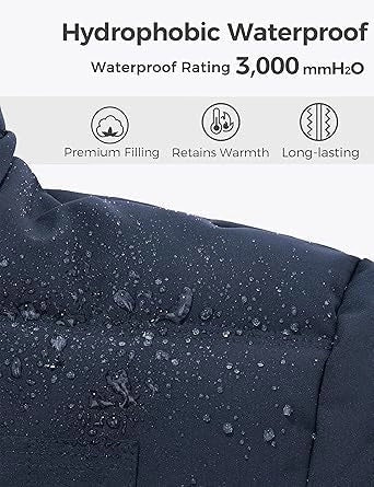 Chaqueta de invierno cálida para mujer Talla M