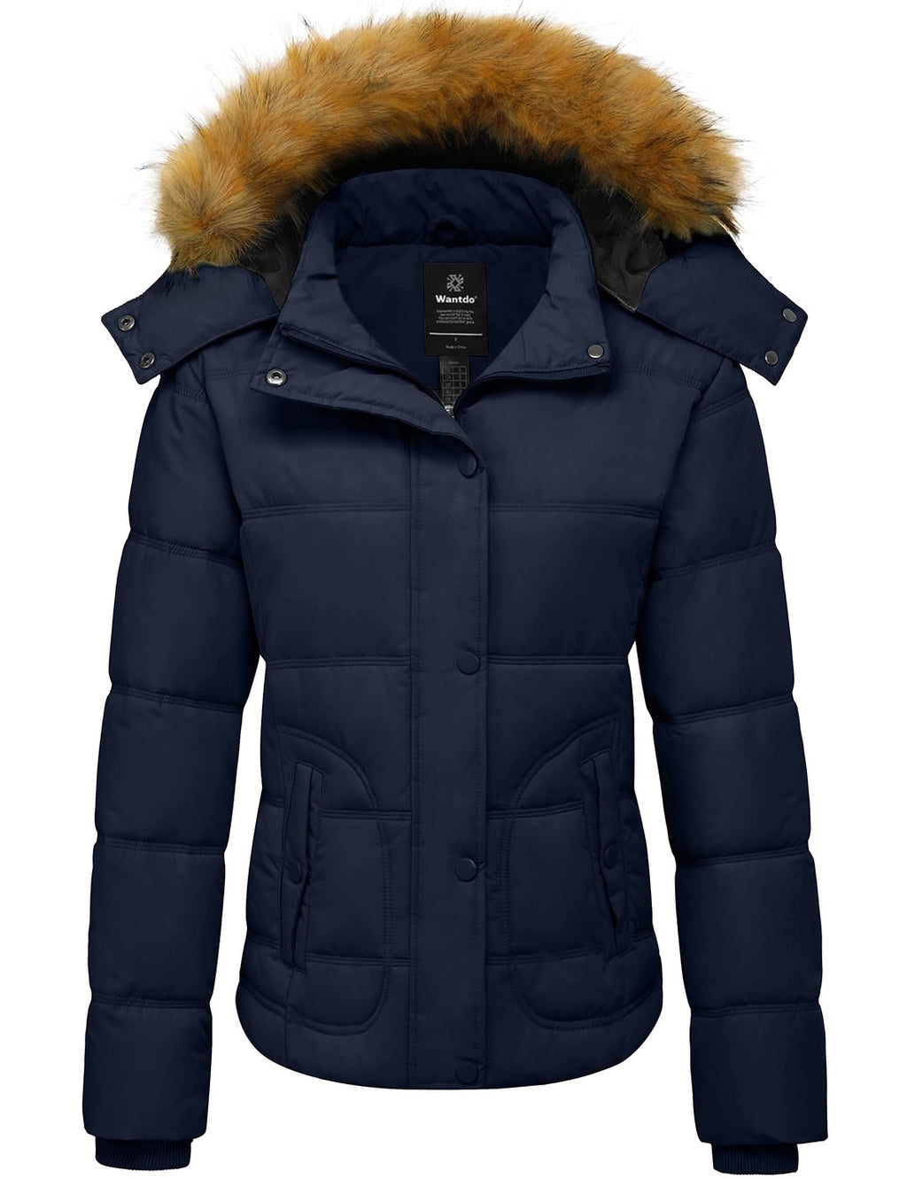 Chaqueta de invierno cálida para mujer Talla M
