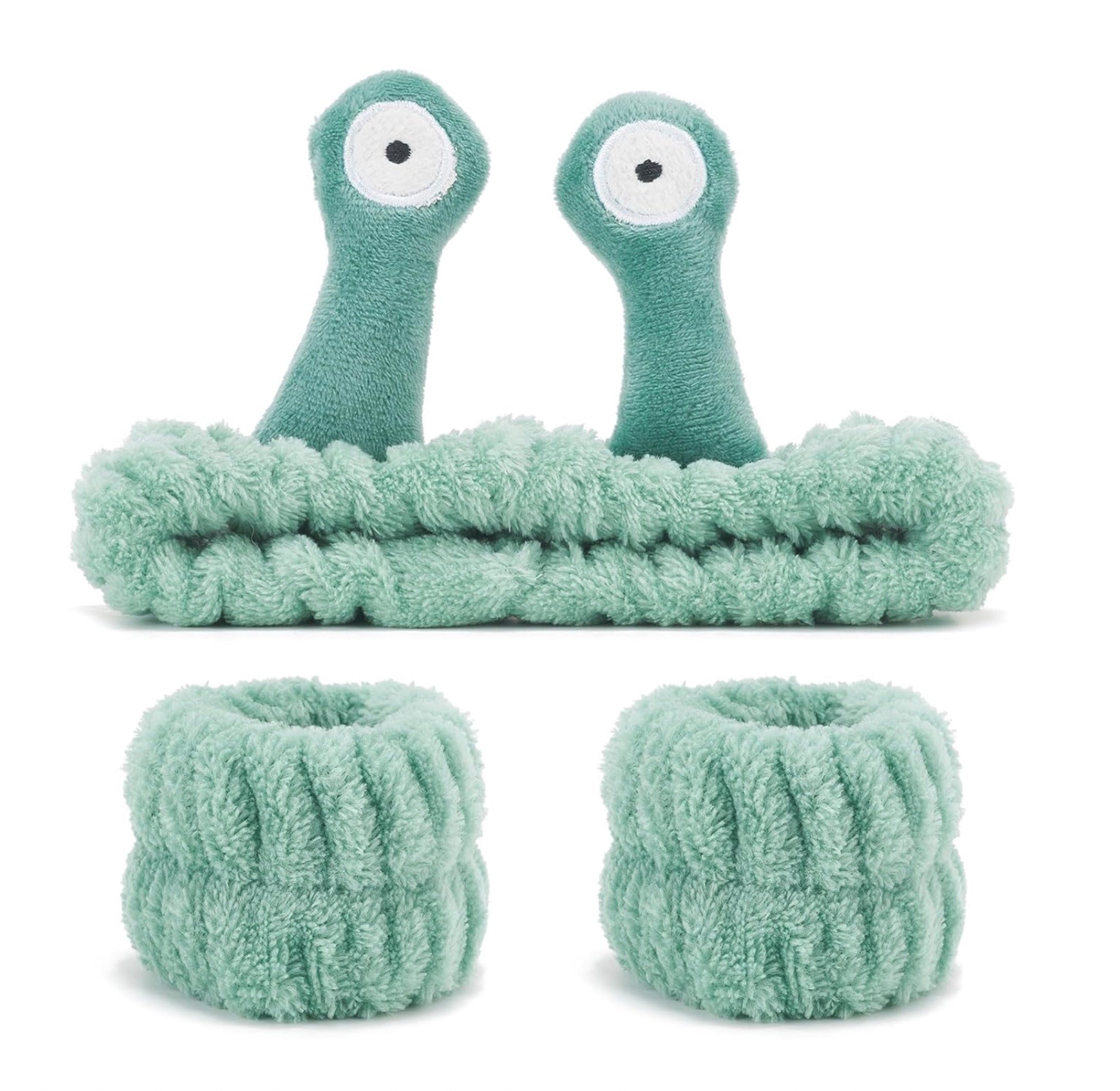 Diadema elástica para el cabello con diseño de caracoles de palma