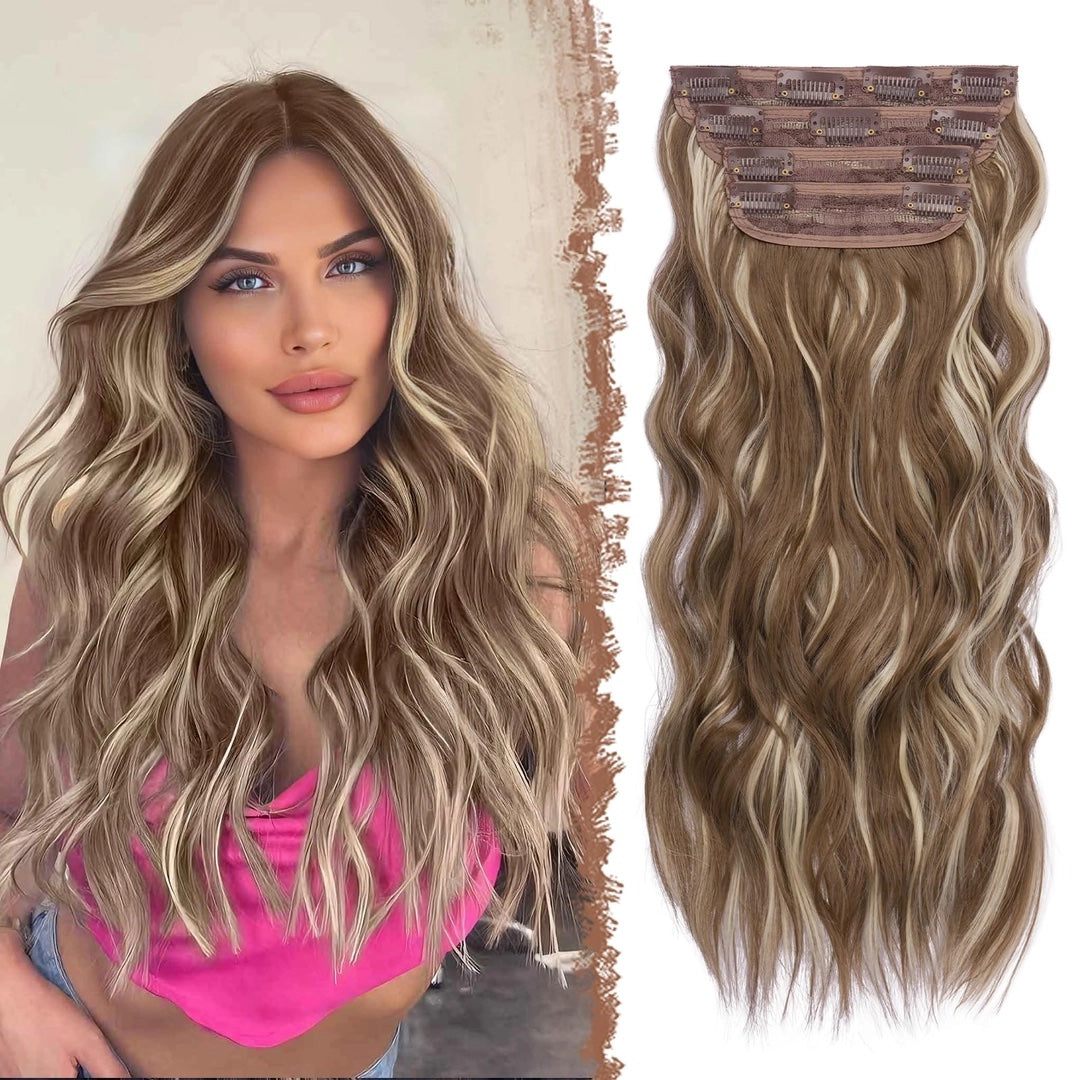 Extensiones de cabello con clip