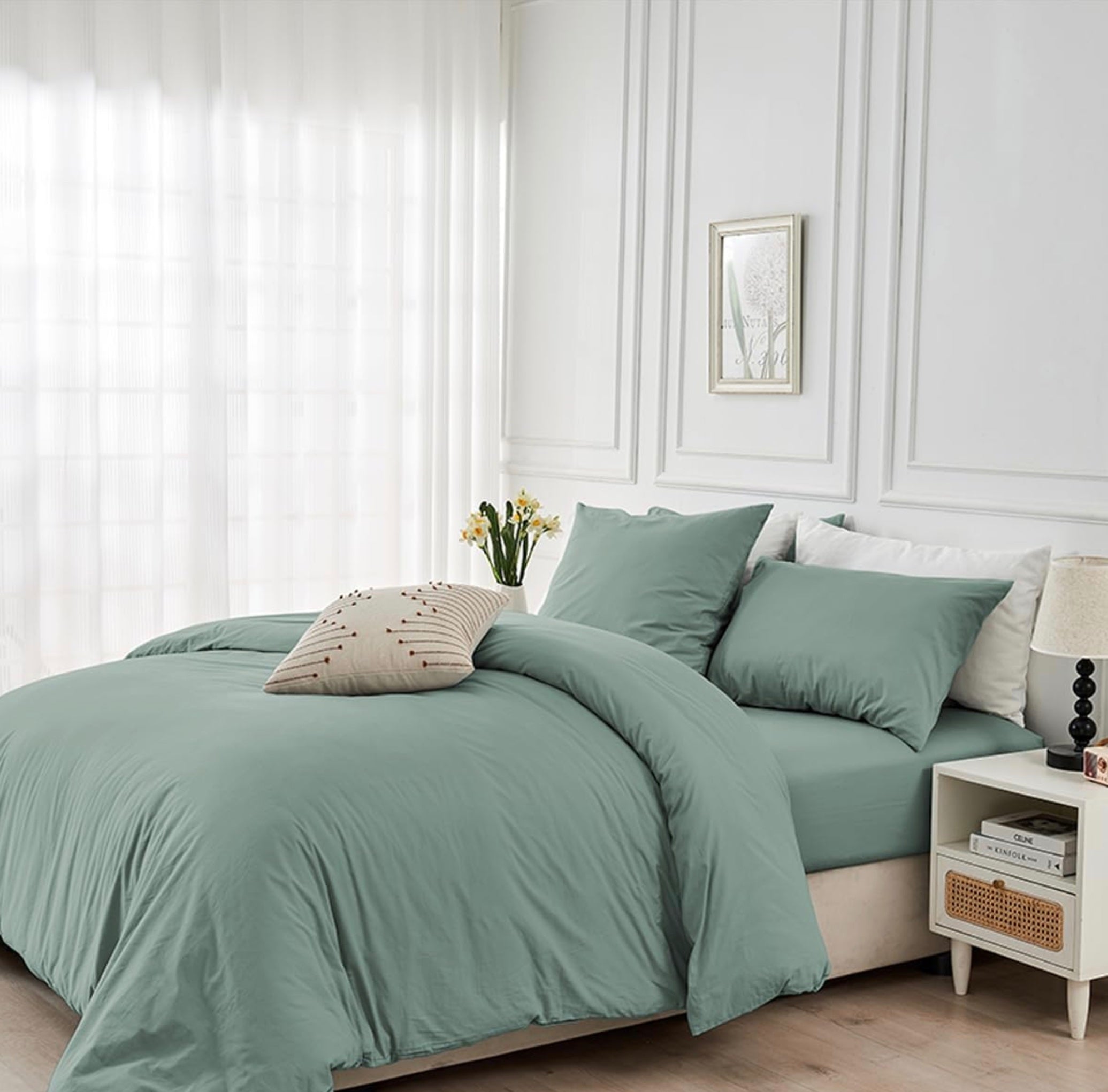 Ropa de cama de algodón