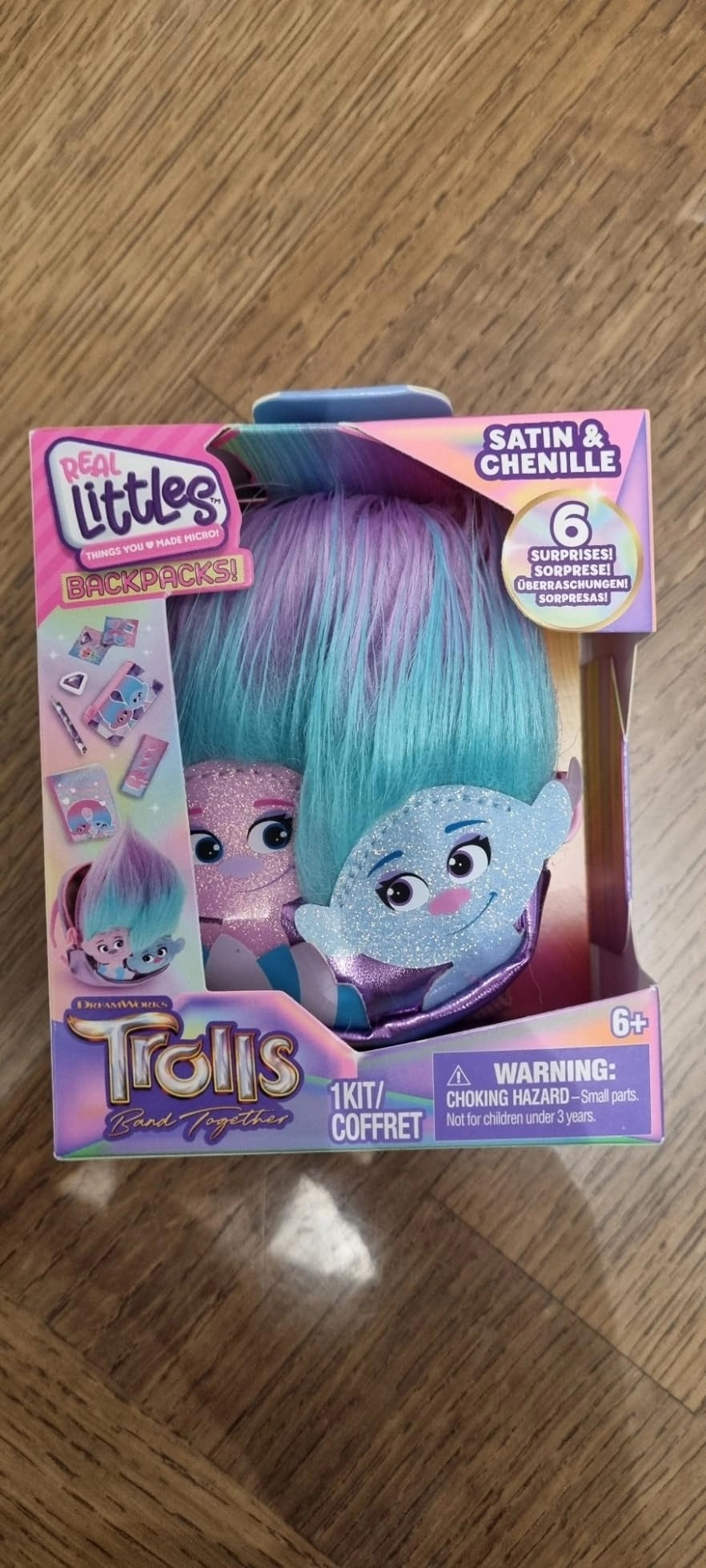 Mini mochilas Real Littles - Trolls para coleccionar