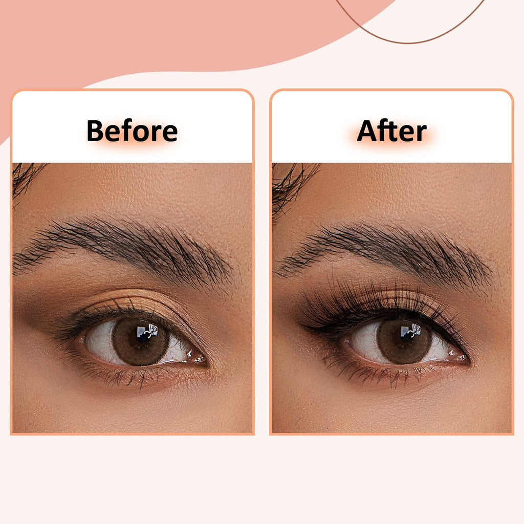 Pestañas postizas magnéticas Mlen Diary con delineador