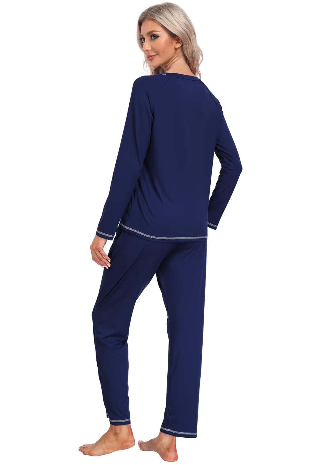 Conjunto de Pijama Loungewear para Mujer – Cómodo y Transpirable