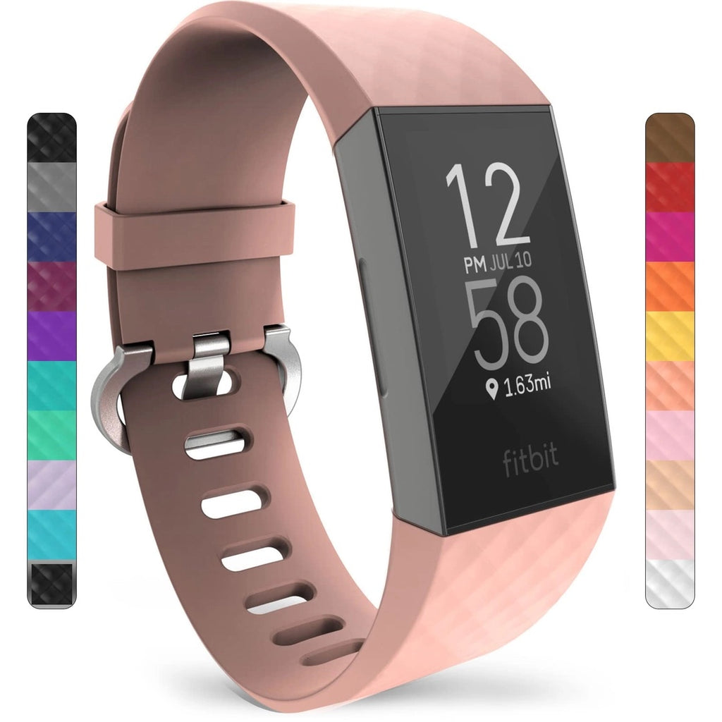 Pulsera deportiva de silicona para Fitbit Charge 3 y 4