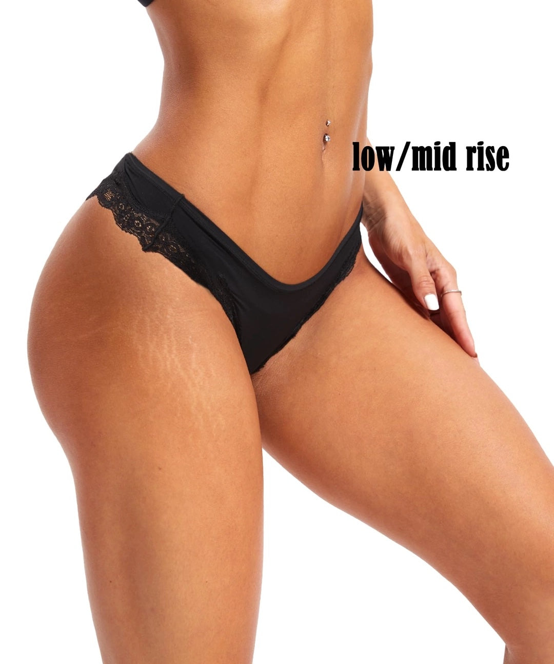 Navneet Ropa interior de encaje para mujer