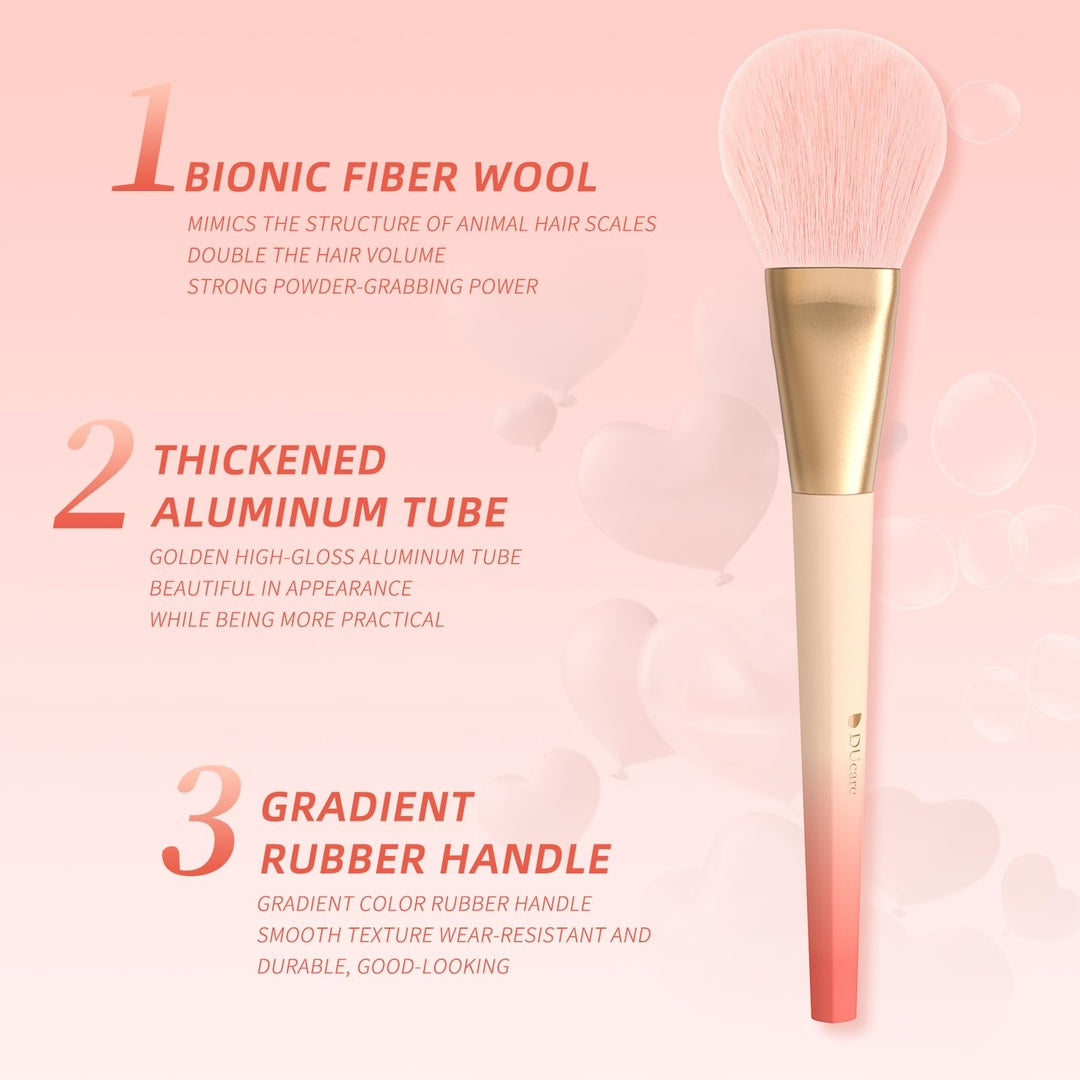 Juego de brochas de maquillaje con estuche