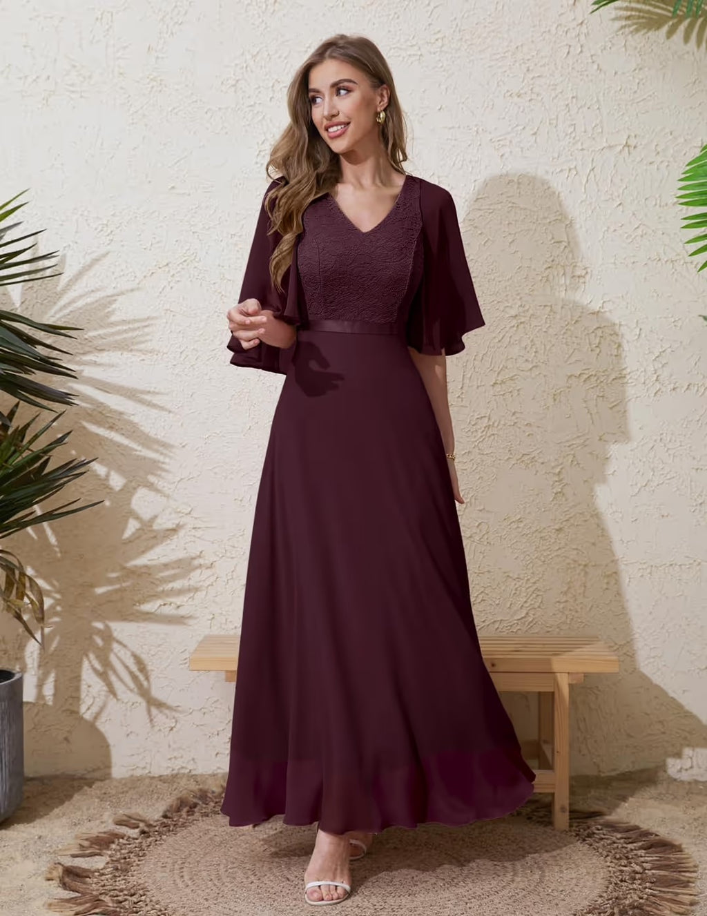 Vestido de Noche Elegante para Mujer DRESSTELLS – Ideal para Bodas y Eventos
